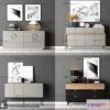 1163876 - FURNITURE - TV SHELF 3D MODELS - 034