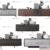 1163920 - FURNITURE - TV SHELF 3D MODELS - 056