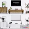 1163950 - FURNITURE - TV SHELF 3D MODELS - 071