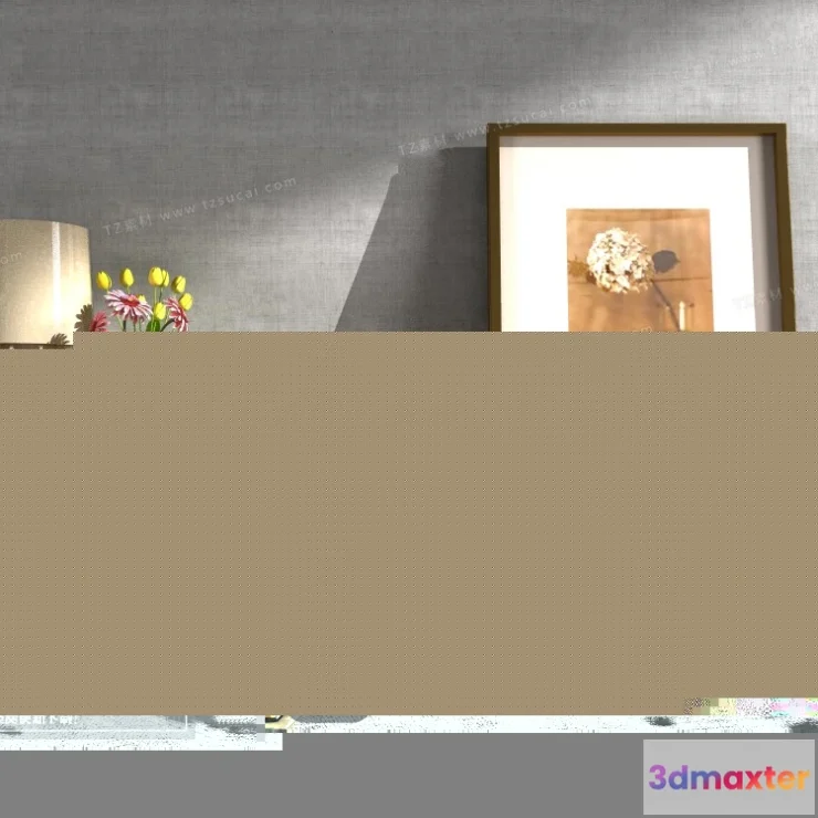 1163980 - FURNITURE - TV SHELF 3D MODELS - 086