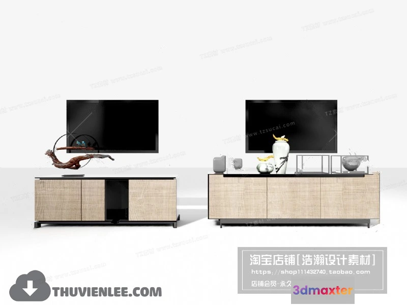 1164012 - FURNITURE - TV SHELF 3D MODELS - 102