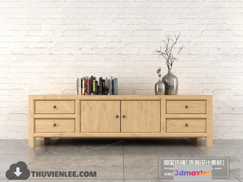 1164016 - FURNITURE - TV SHELF 3D MODELS - 104