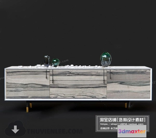 1164024 - FURNITURE - TV SHELF 3D MODELS - 108