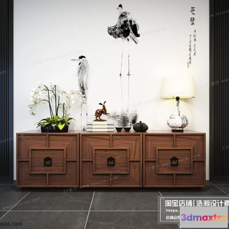 1164066 - FURNITURE - TV SHELF 3D MODELS - 129