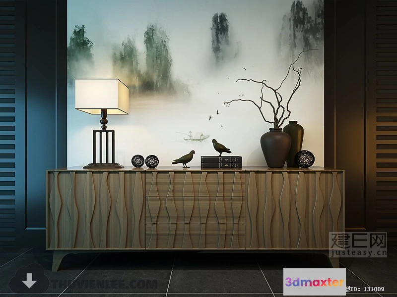 1164070 - FURNITURE - TV SHELF 3D MODELS - 131