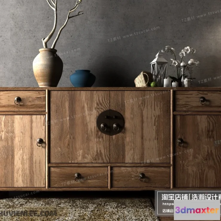 1164074 - FURNITURE - TV SHELF 3D MODELS - 133