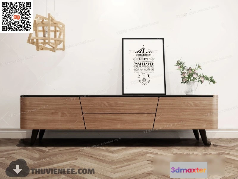 1164094 - FURNITURE - TV SHELF 3D MODELS - 143