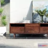 1164100 - FURNITURE - TV SHELF 3D MODELS - 146
