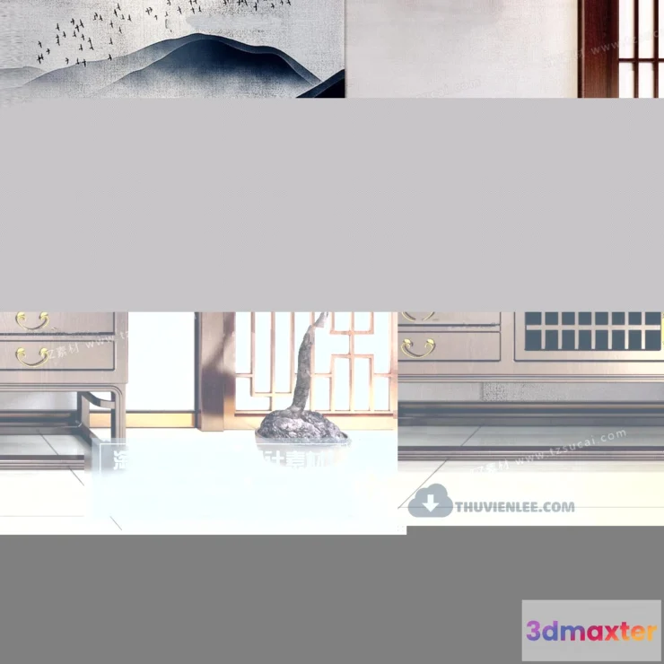 1164104 - FURNITURE - TV SHELF 3D MODELS - 148