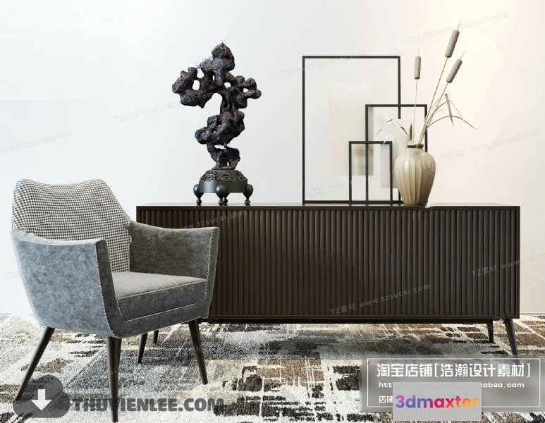 1164122 - FURNITURE - TV SHELF 3D MODELS - 157