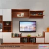 1164134 - FURNITURE - TV SHELF 3D MODELS - 163