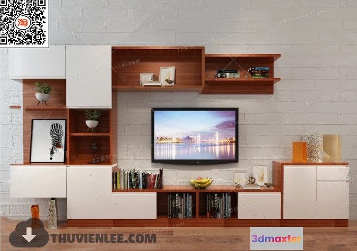 1164134 - FURNITURE - TV SHELF 3D MODELS - 163
