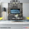 1164144 - FURNITURE - TV SHELF 3D MODELS - 168