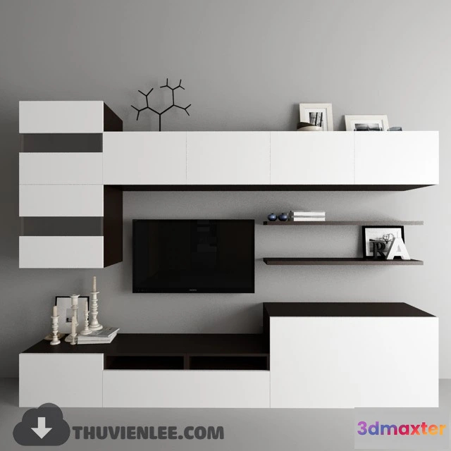 1164174 - FURNITURE - TV SHELF 3D MODELS - 183