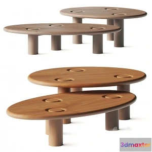 1221000 - Tea Table - Japan - Chinese Table - 3D Model - 095