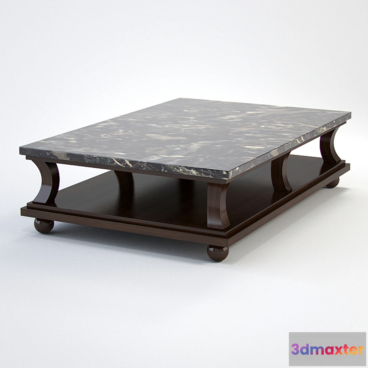 1267800 - BAKER Barbara Barry 9155 MUSO coffee table 3D Max