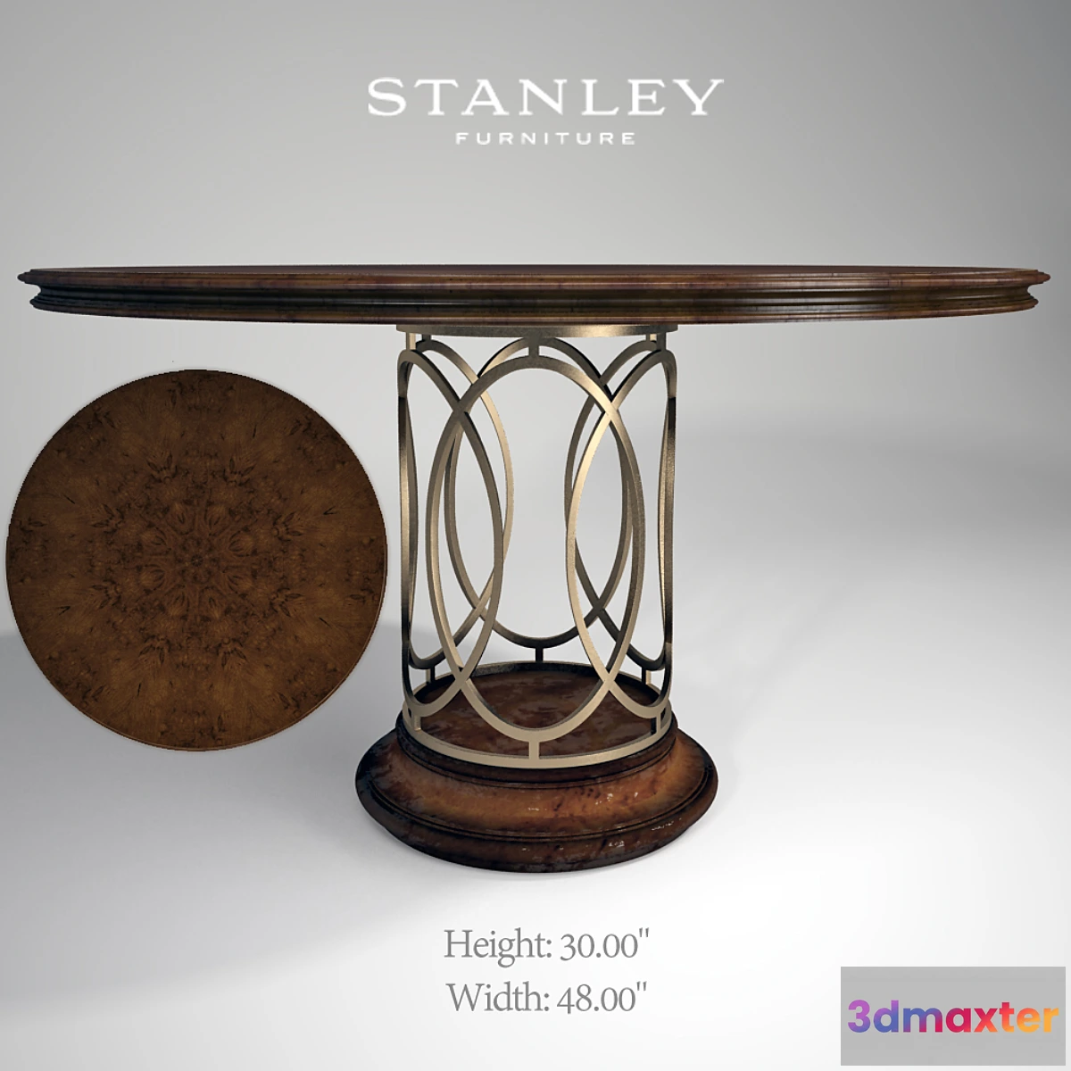 1268817 - Stanley Avalon Heights table 3D Max
