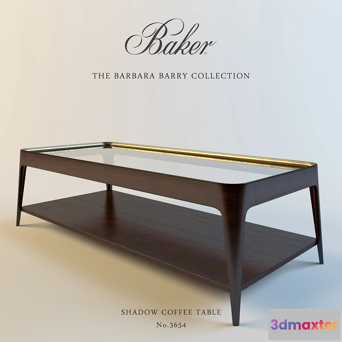 1269593 - BAKER SHADOW COFFEE TABLE 3D Max