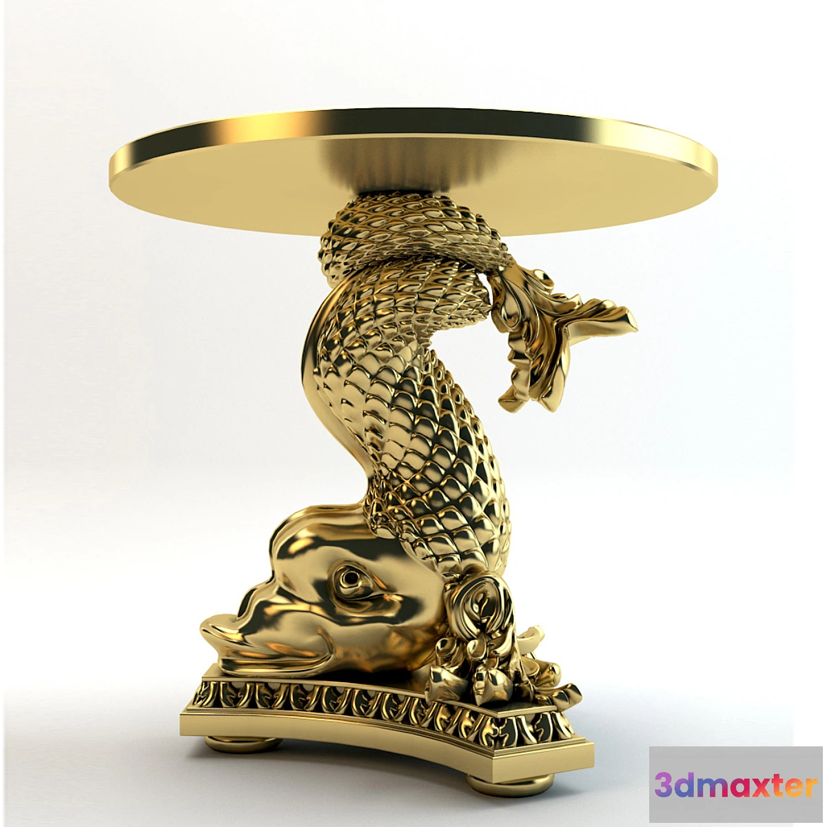 1269877 - Table in the form of a fish 3D Max