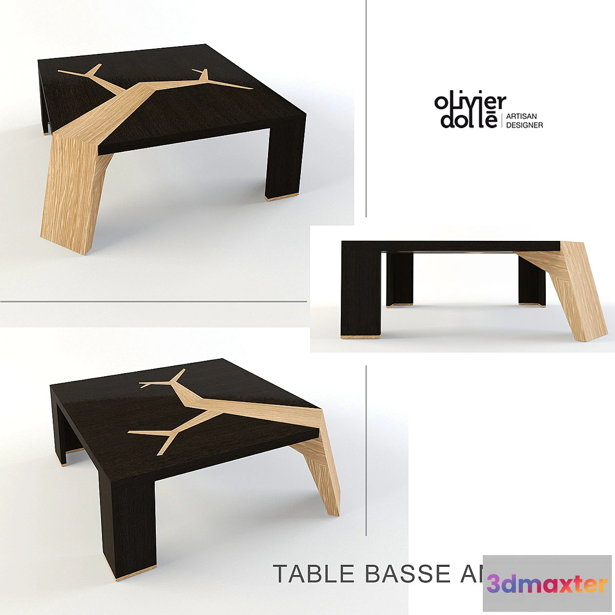 1270089 - TABLE BASSE ANGKOR 3D Max