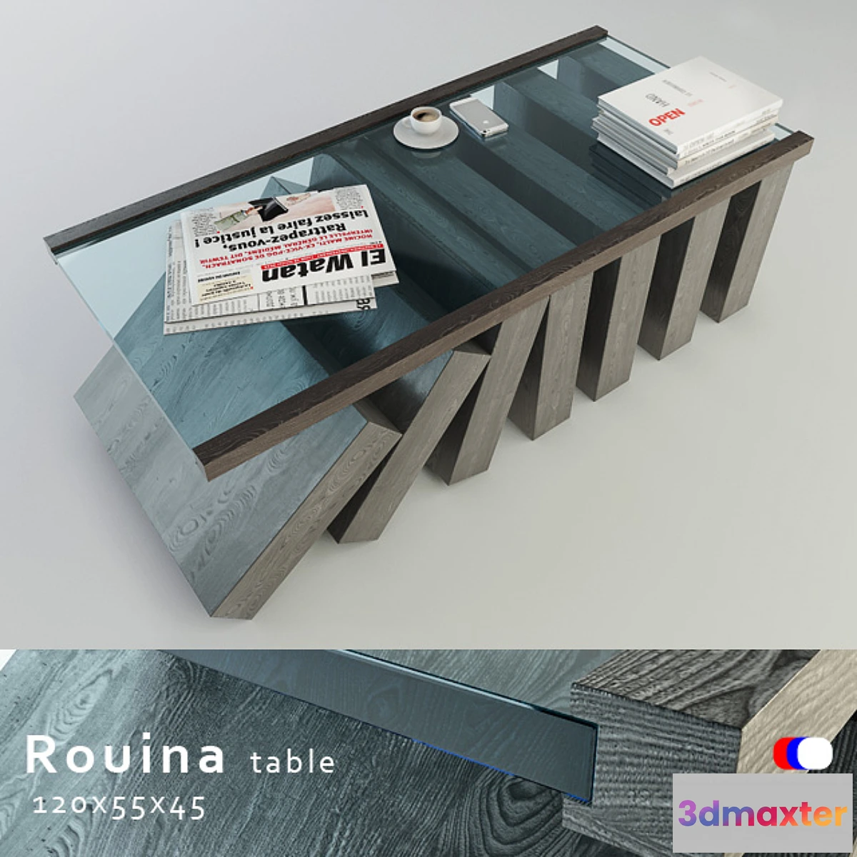 1270557 - zini table 3D Max