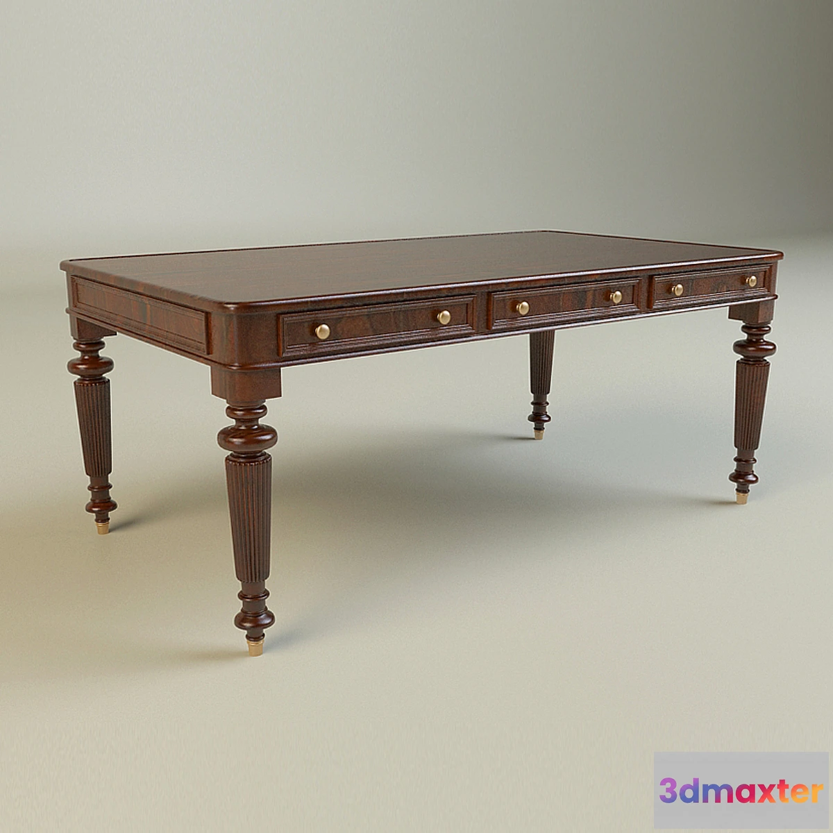 1271685 - Baker 20-855-1 RegencyDesk - No.2 3D Max