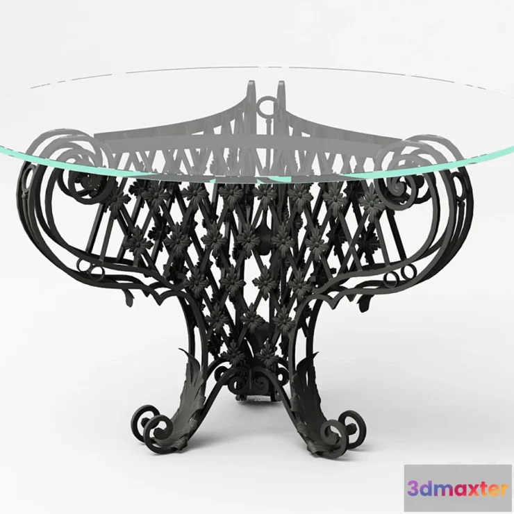 1272142 - Classic Table - No.3 3D Max