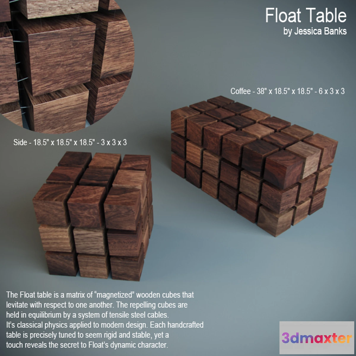 1272156 - Float Table 3D Max
