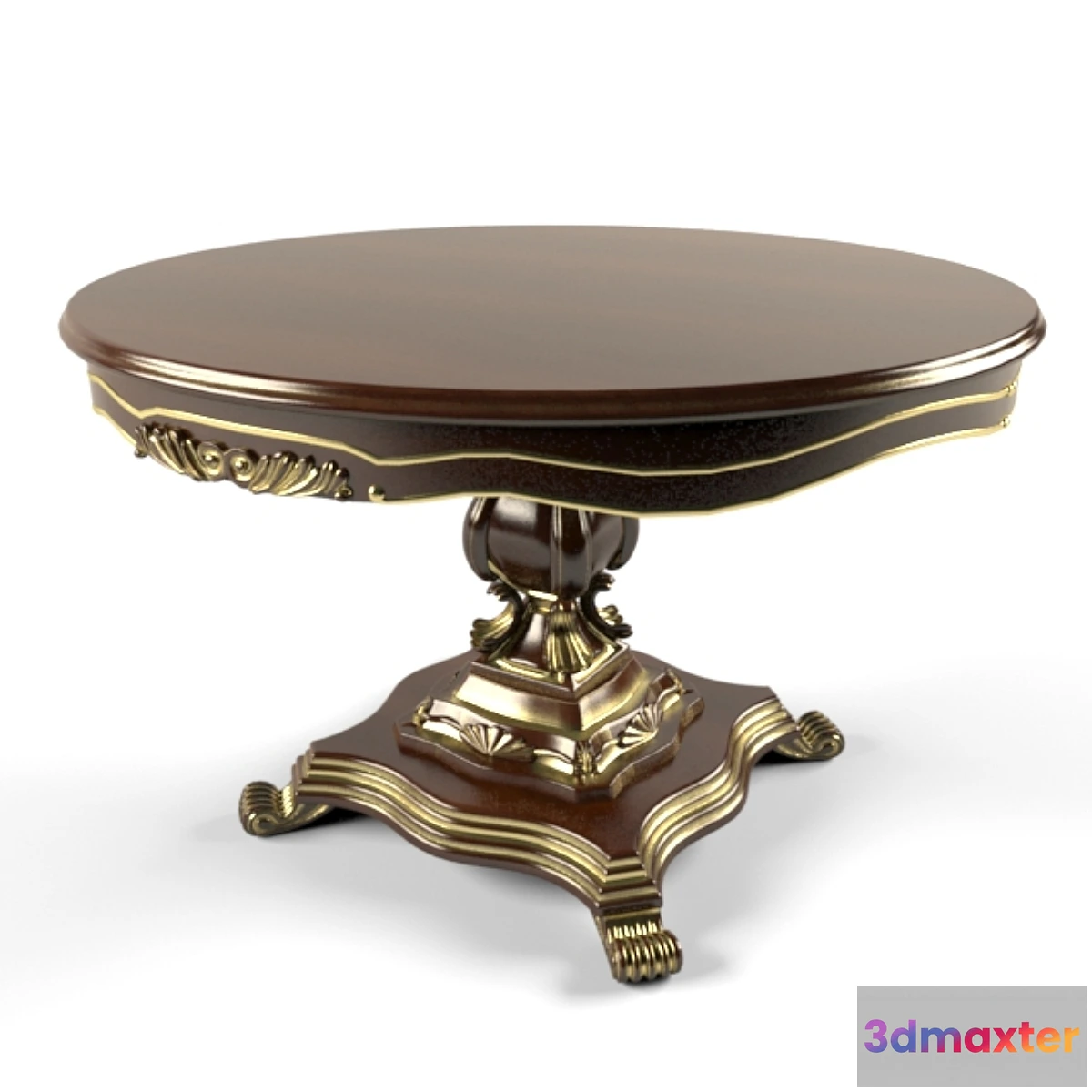 1272382 - Classic table - No.4 3D Max