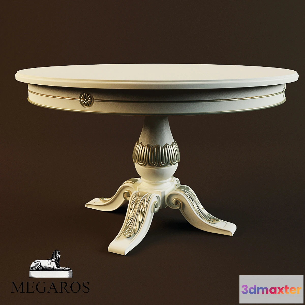 1272408 - Table Megaros DUCA D’ESTE 3D Max