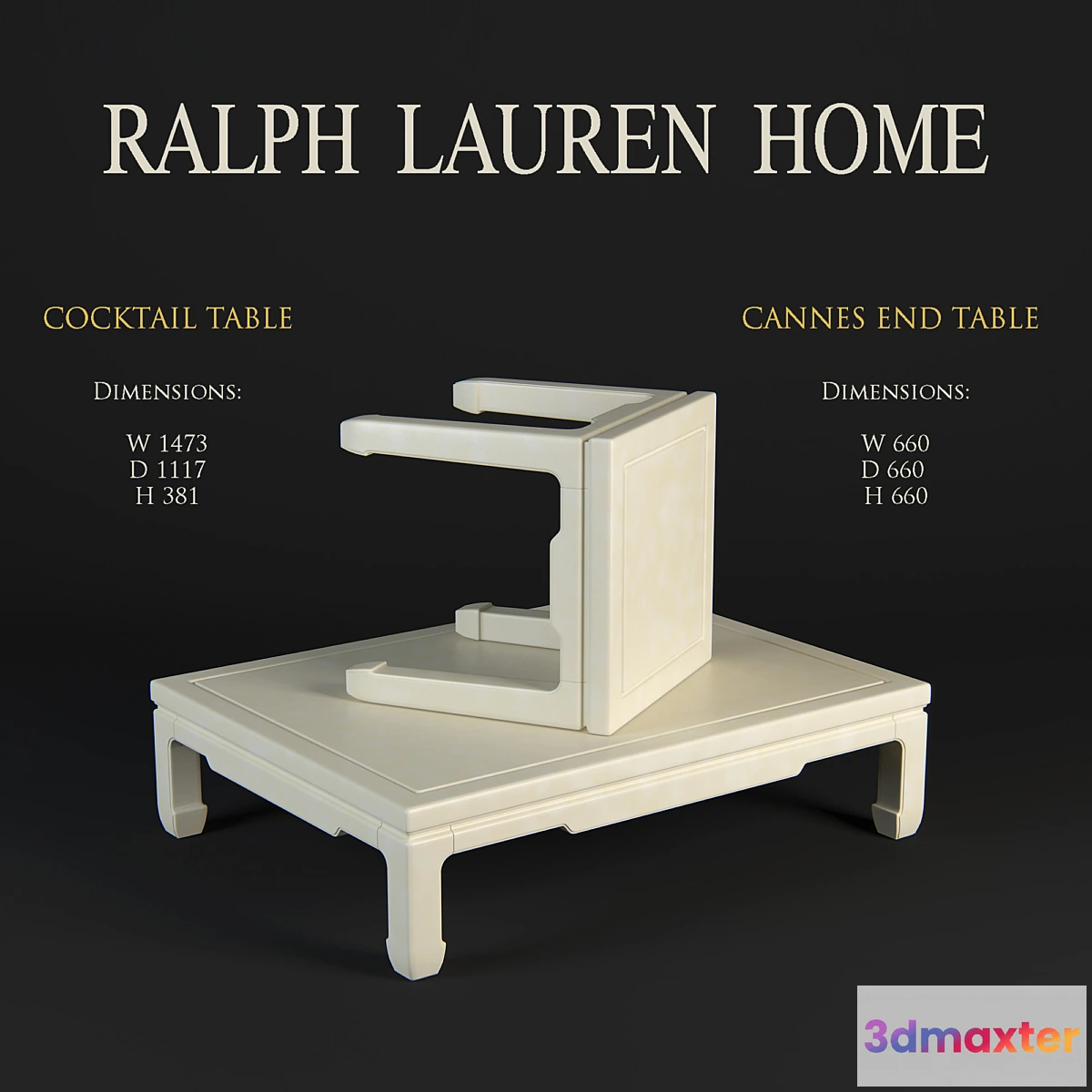 1272826 - RALPH LAUREN HOME 3D Max