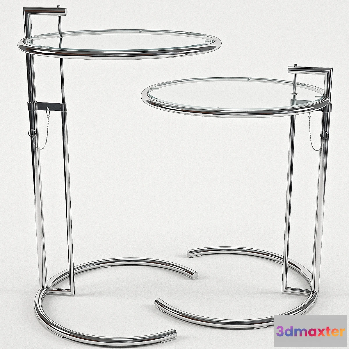 1273278 - Eileen Gray Adjustable Table Cigarette 3D Max