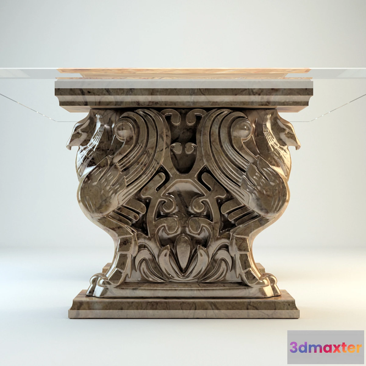 1273300 - Table in the Gothic style - No.2 3D Max