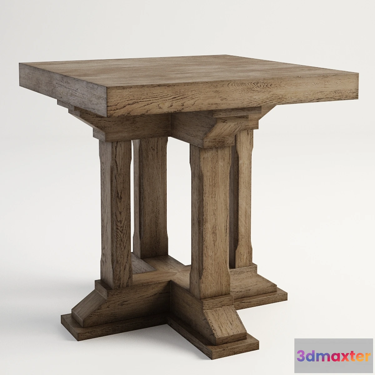 1273356 - GRAMERCY HOME - PRESTON SIDE TABLE 522.010-2N7 3D Max