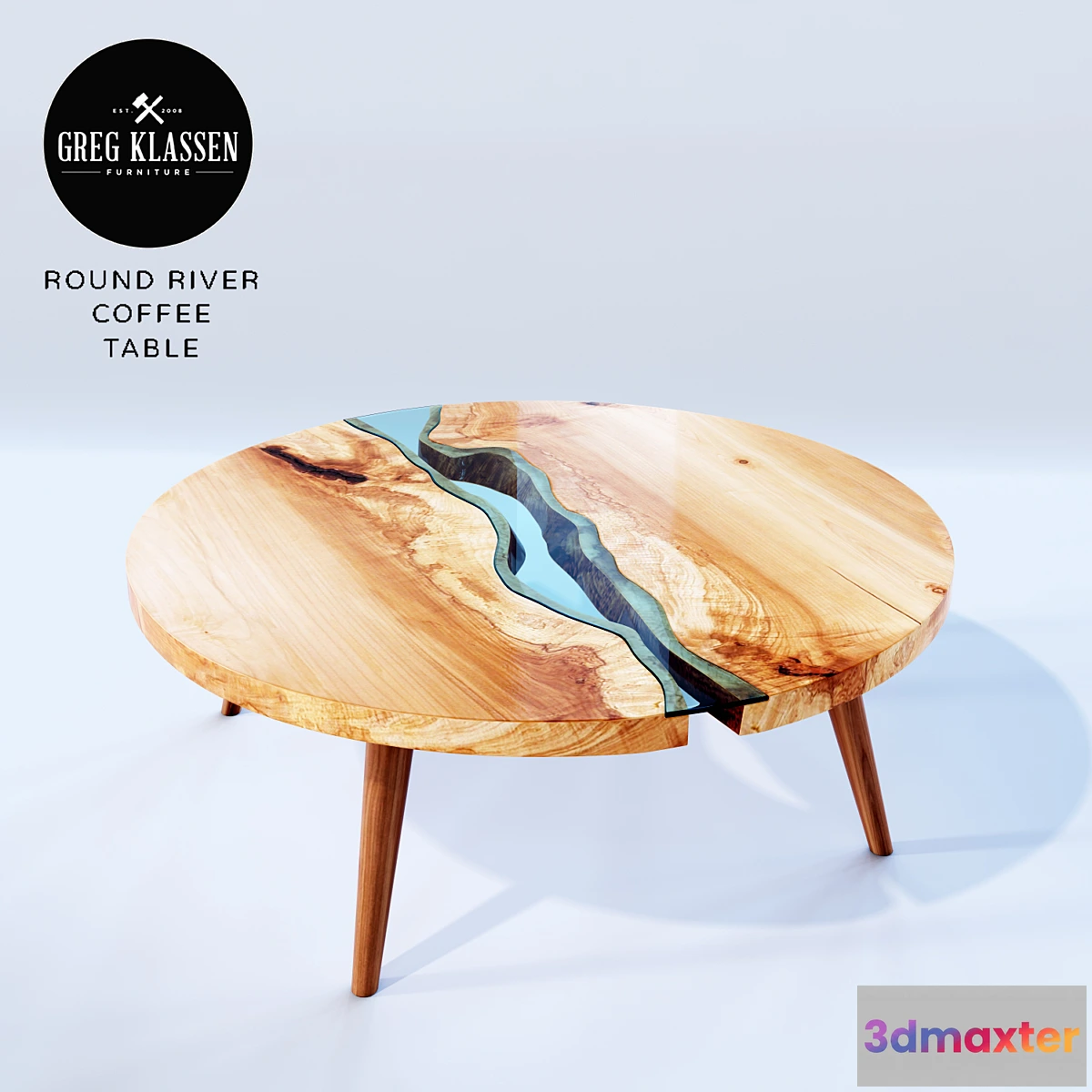 1275700 - Greg Klassen round river coffee table 3D Max