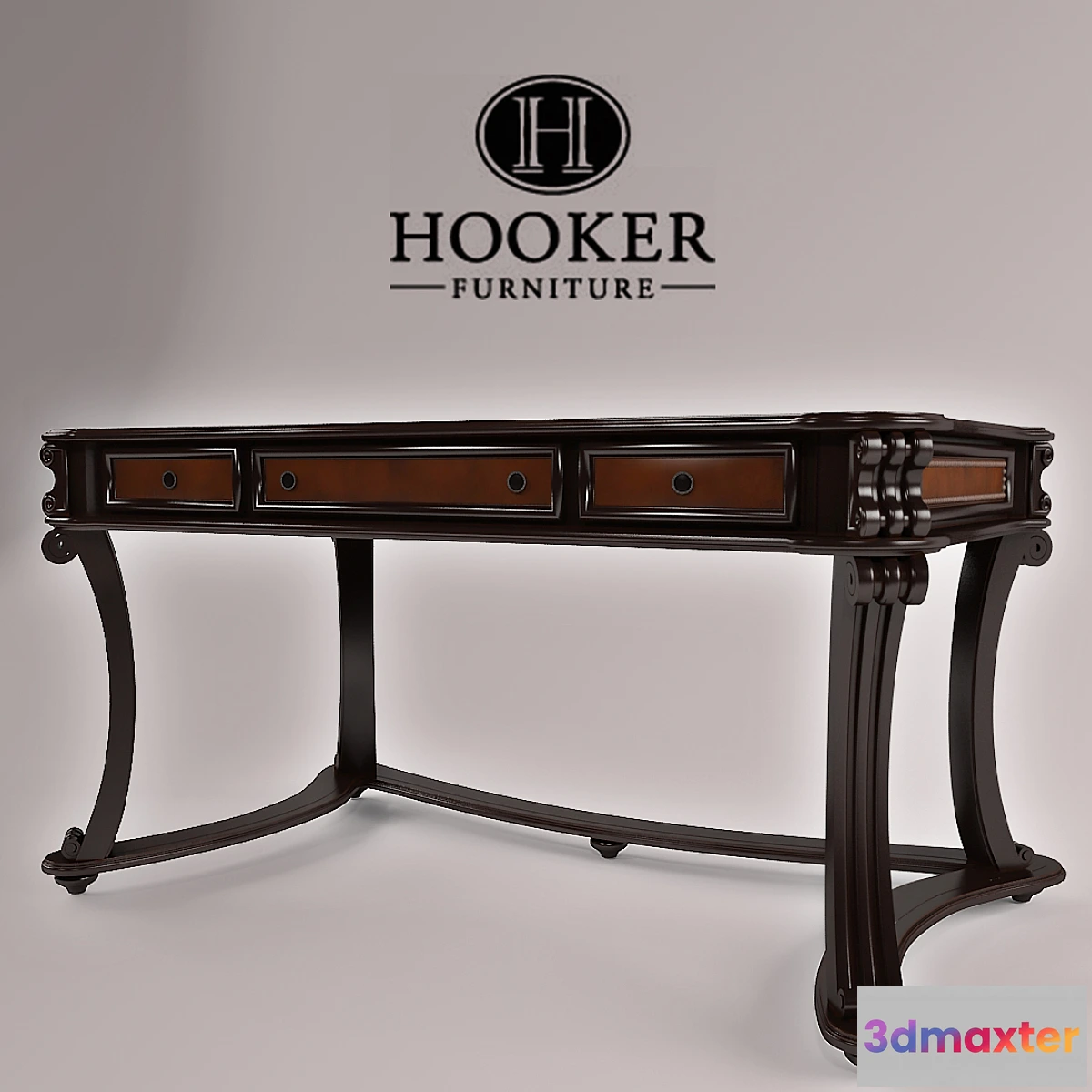 1277246 - Hooker Writing Desk 3D Max