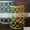 1277508 - Metal Accent Table Set 3D Max