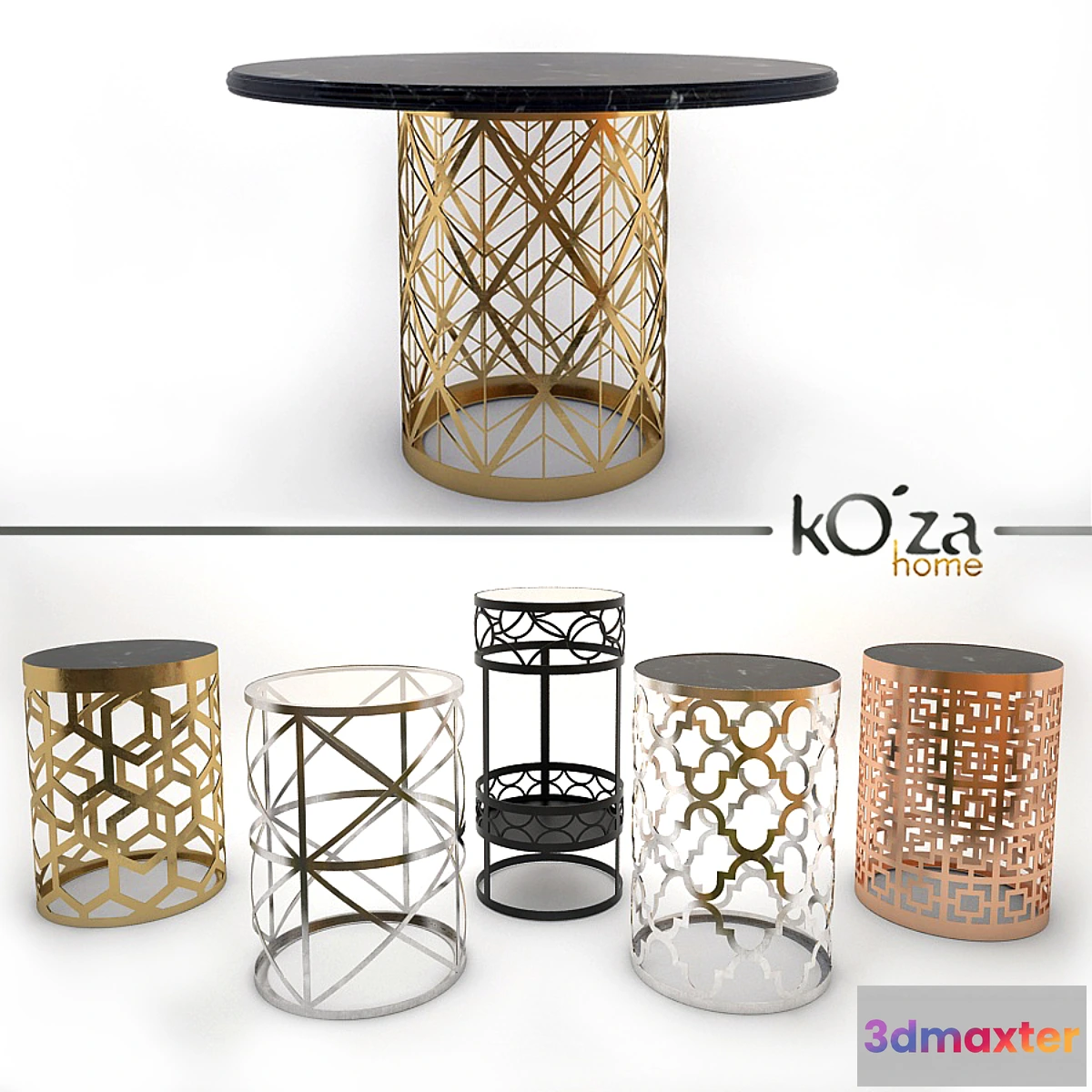 1280928 - Soffee tables by Koza home 3D Max