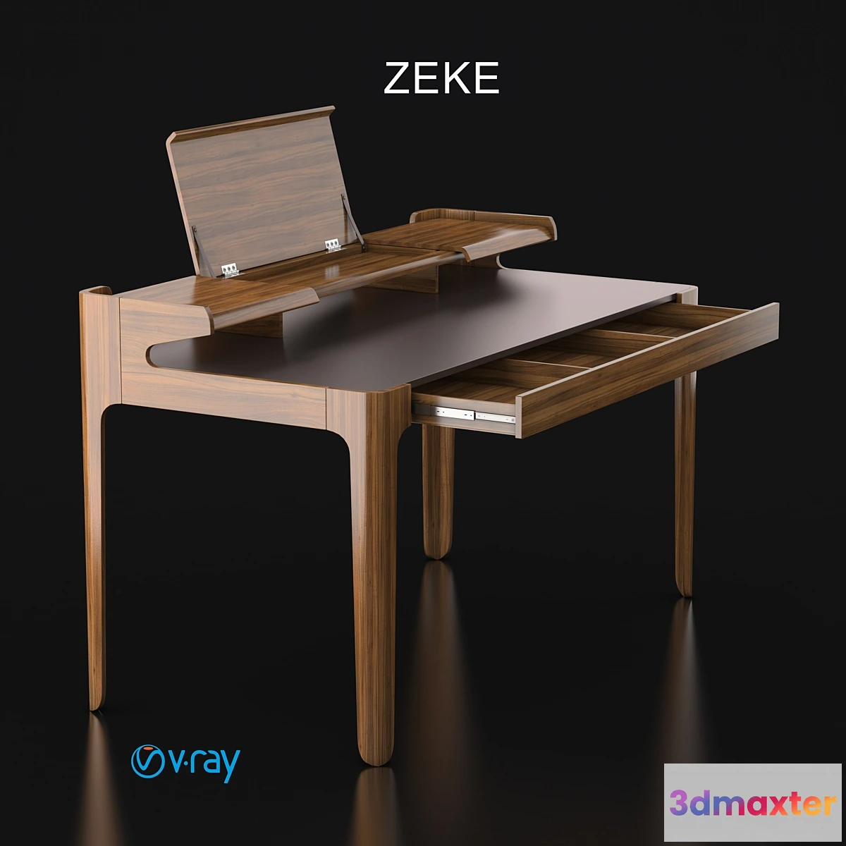 1281528 - Desk Zeke 3D Max
