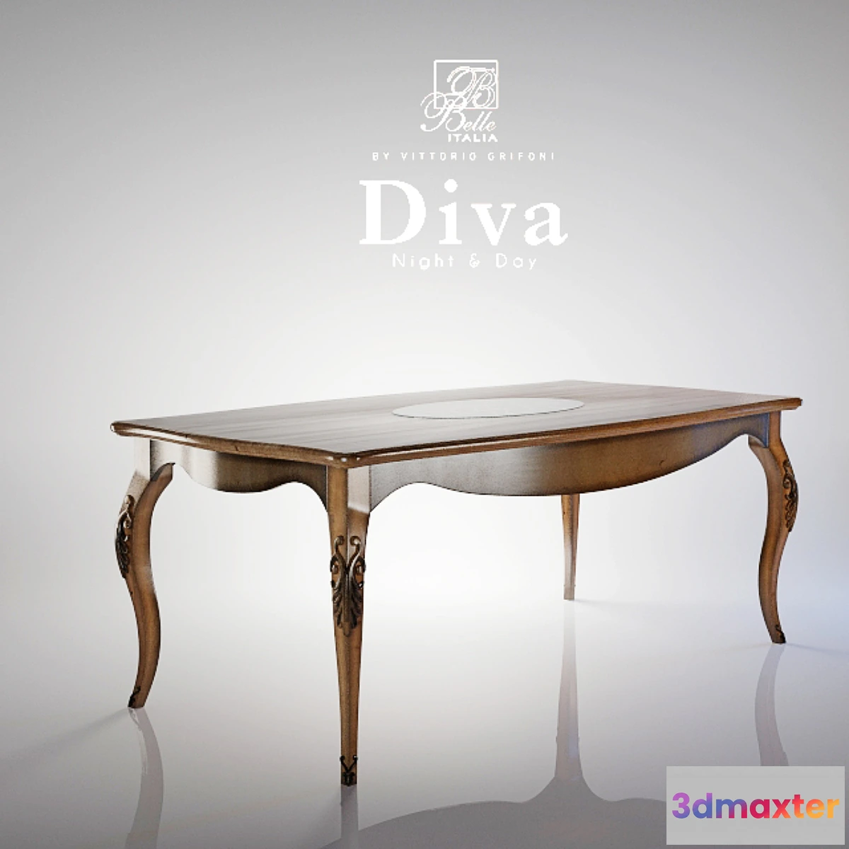 1283238 - Bbelle Diva table - No.2 3D Max