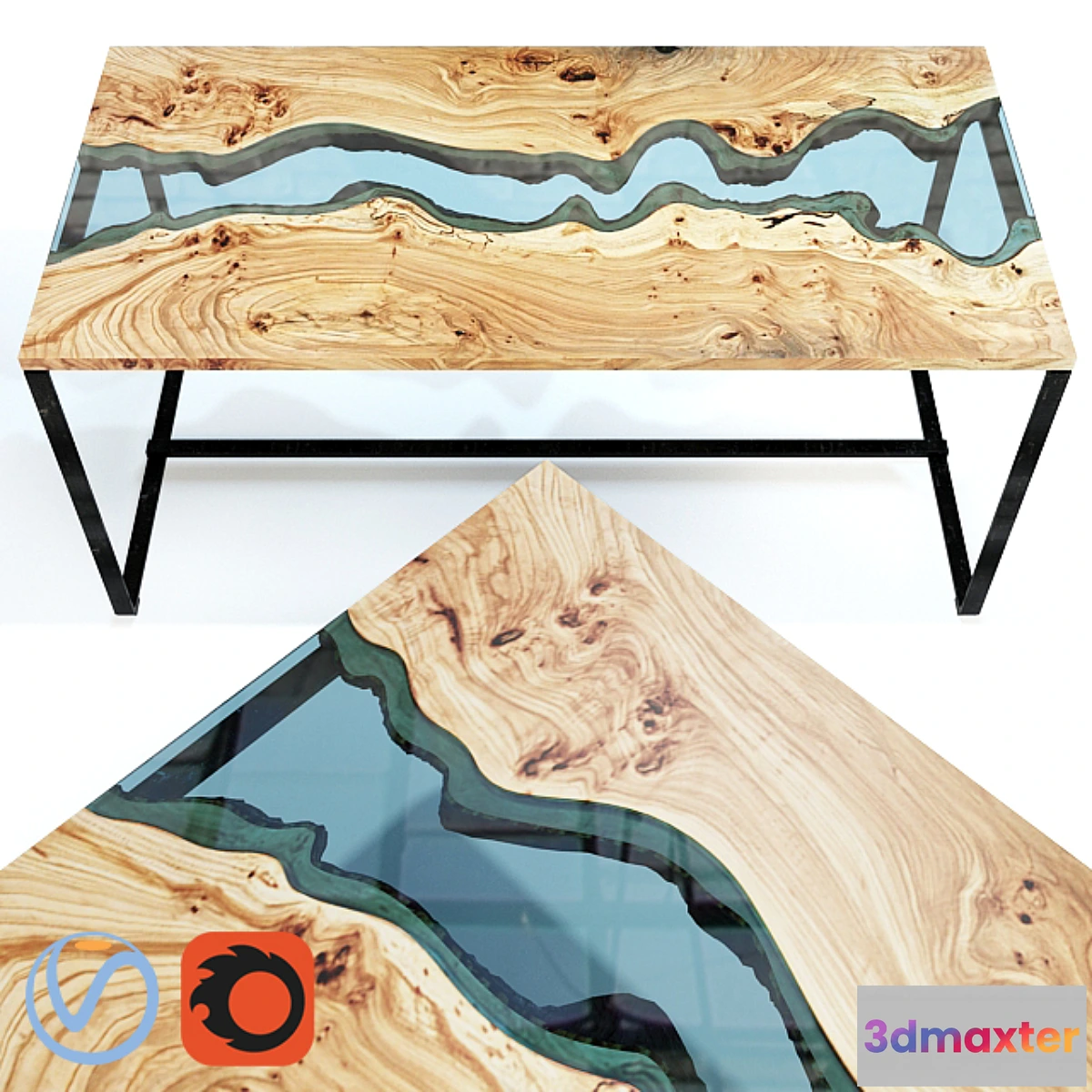 1283522 - Stol_01 Dining (loft) of 233 model - No.2 3D Max