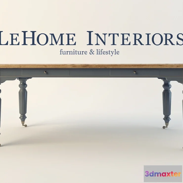 1285326 - LeHome Keywest Dining Table 3D Max