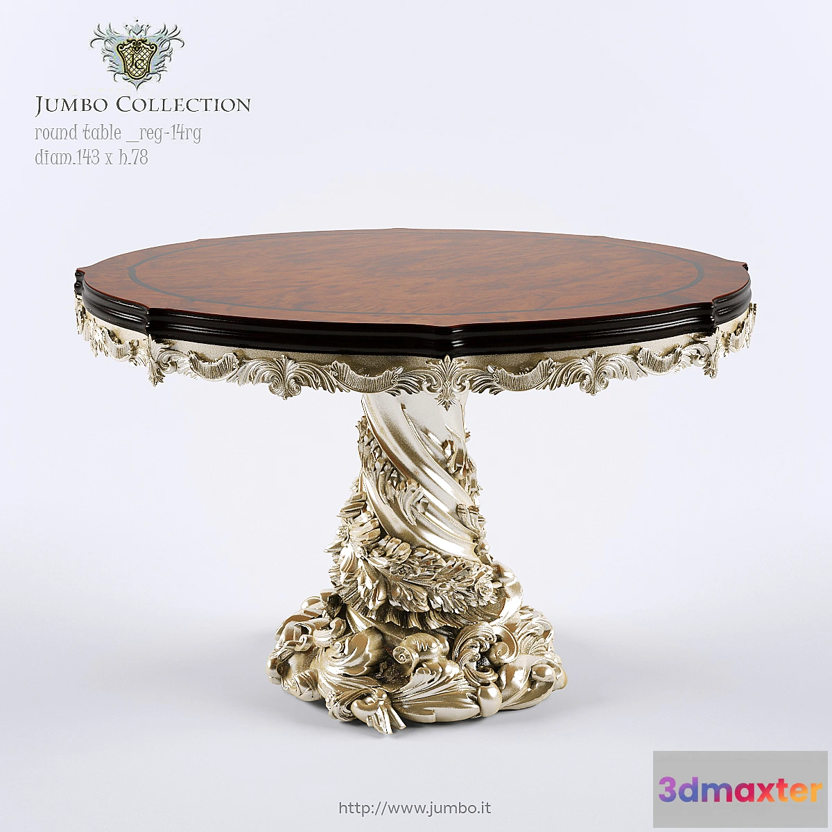 1285554 - Jumbo Collection _ Hermes Regency _ round_table_reg-14rg 3D Max