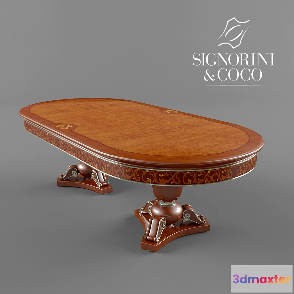 1285658 - Dining table Signorini & Coco Bellagio 3D Max