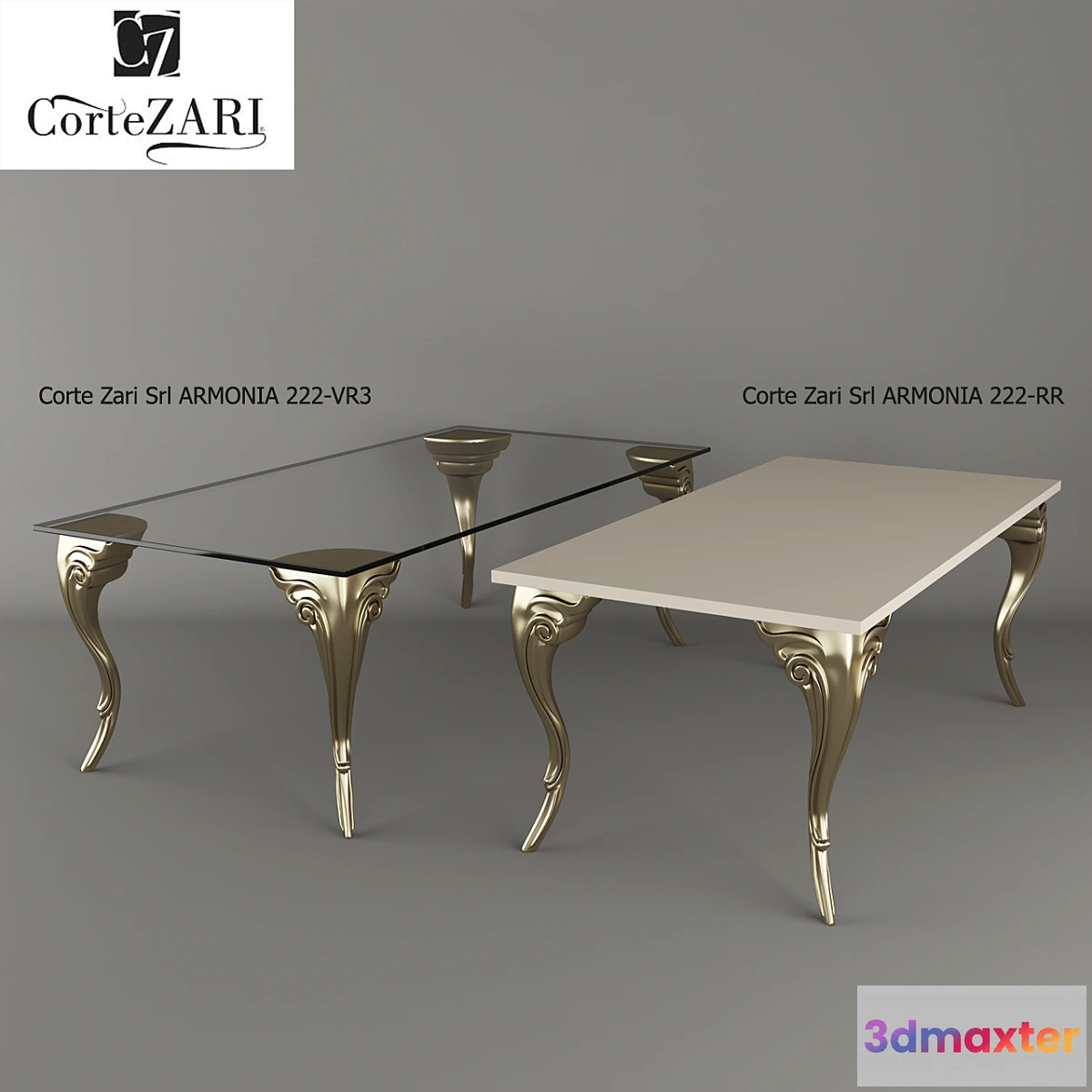1286178 - Table Corte Zari Srl ARMONIA 3D Max