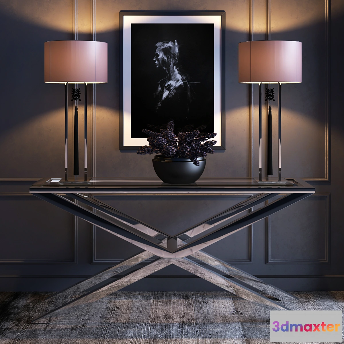 1286628 - Console Eichholtz Park 3D Max