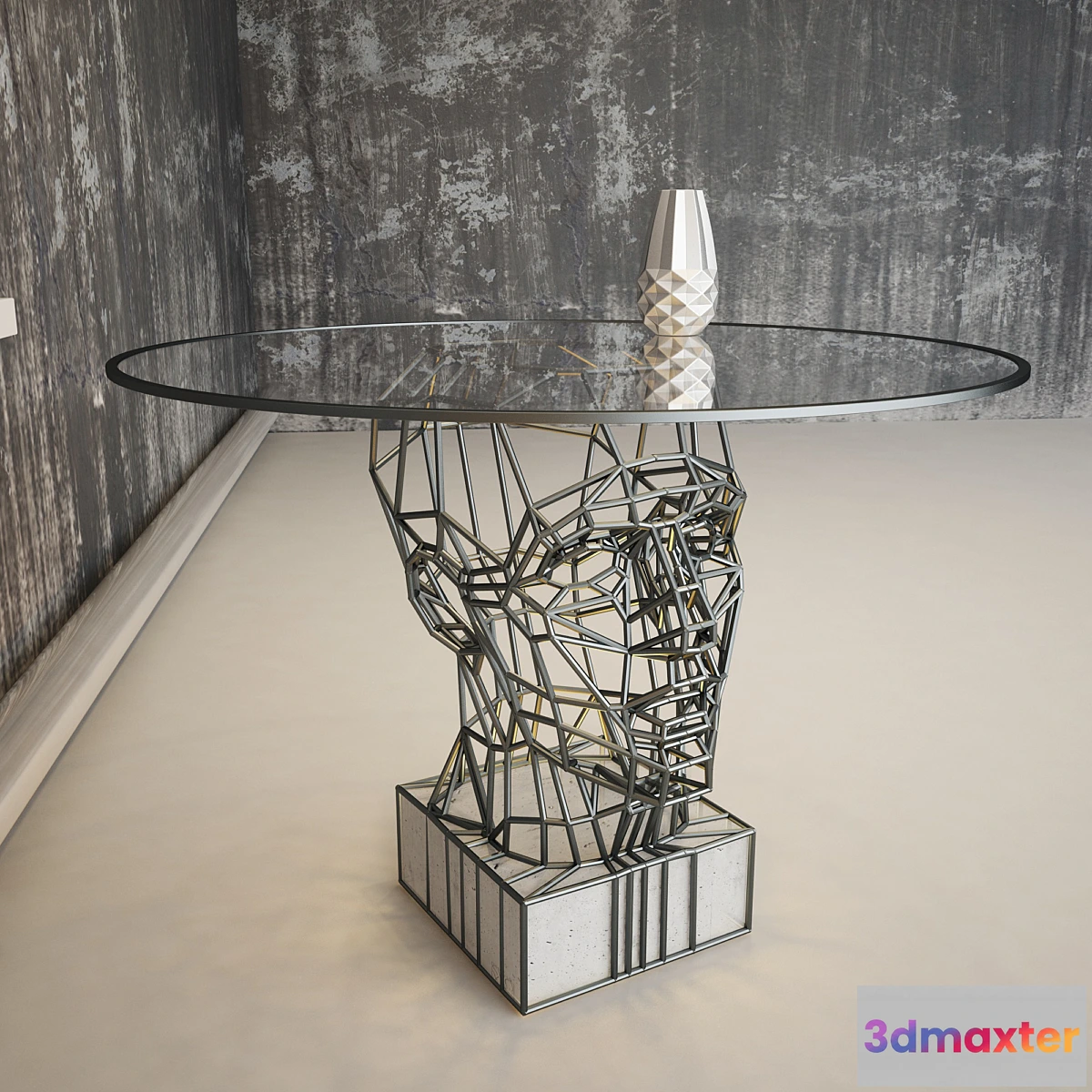 1287390 - The Head Table 3D Max