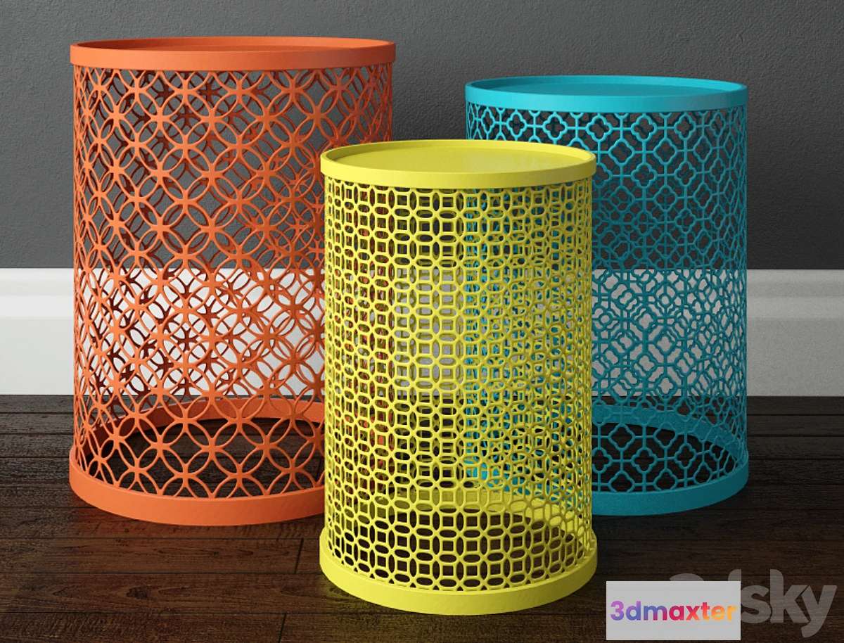 1287506 - Decorative Table Set 3D Max