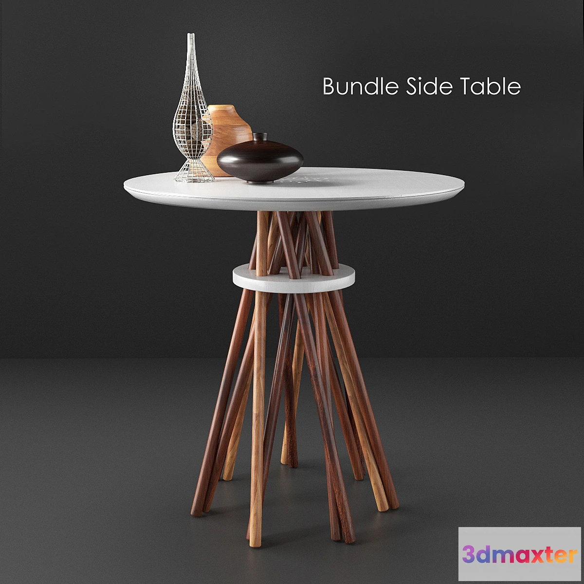 1288634 - Table Bundle Side Table 3D Max