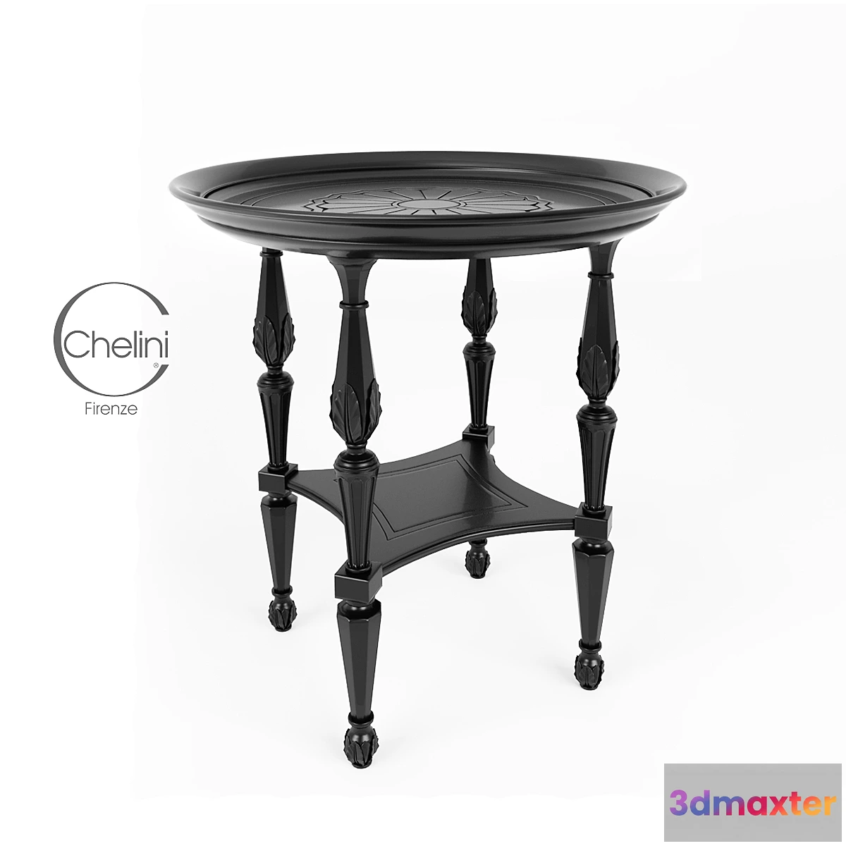 1289338 - Chelini - Tavolino da caffè 3D Max